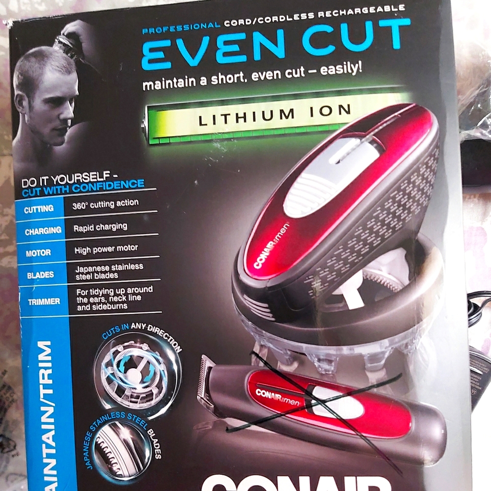 Conair for men even hair cut clipper